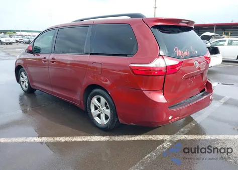 2015 Toyota Sienna Le 8 Passenger from USA, damaged, VIN 5TDKK3DC5FS539082